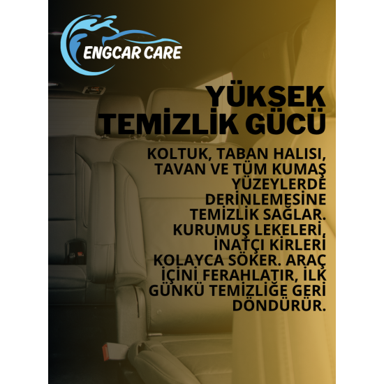 Araba Döşeme Koltuk Kir Leke Temizleme Spreyi Yüksek Etkili - Oto Detaylı Temizlik Spreyi 400ml Araba Döşeme Koltuk Kir Leke Temizleme Spreyi Yüksek Etkili - Oto Detaylı Temizlik Spreyi 400ml