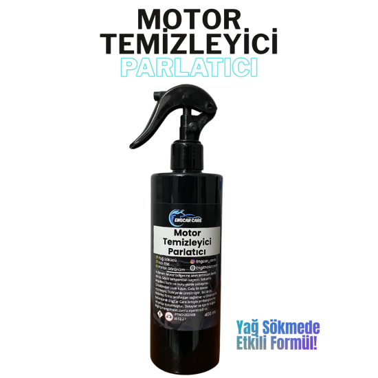 Motor Temizleyici Sprey - Yağ Sökücü - Yüksek Etkili Motor Temizleme Partlatma Spreyi 400ml Motor Temizleyici Sprey - Yağ Sökücü - Yüksek Etkili Motor Temizleme Partlatma Spreyi 400ml