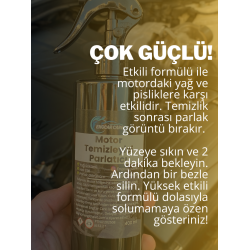 Motor Temizleyici Sprey - Yağ Sökücü - Yüksek Etkili Motor Temizleme Partlatma Spreyi 400ml