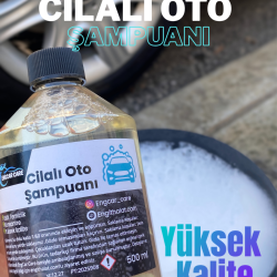 Cilalı Oto Şampuanı Konsantre Araç Şampuanı 500ml Yüksek Kalite Araba Yıkama Şampuanı