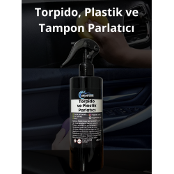 Torpido Parlatıcı Temizleyici Sprey Fresh Kokulu- Plastik ve Tampon Parlatıcı Yenileyici Süt 400ml