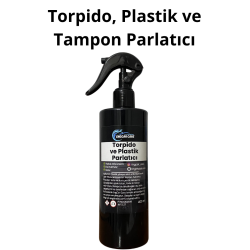 Torpido Parlatıcı Temizleyici Sprey Fresh Kokulu- Plastik ve Tampon Parlatıcı Yenileyici Süt 400ml