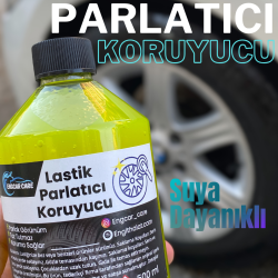 Lastik Parlatıcı Koruyucu Jel 500ml Yüksek Kalite - Uzun Kalıcılık - Su ve Toz Tutmaz