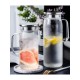 1500 ml Borosilikat Cam Su Sürahisi - Metal Kapaklı ve Isıya Dayanıklı 1500 ml Borosilikat Cam Su Sürahisi - Metal Kapaklı ve Isıya Dayanıklı