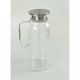 1500 ml Borosilikat Cam Su Sürahisi - Metal Kapaklı ve Isıya Dayanıklı 1500 ml Borosilikat Cam Su Sürahisi - Metal Kapaklı ve Isıya Dayanıklı