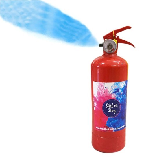 Cinsiyet Tüpü - Gender Reveal Partisi Tüpü Mavi Renk Cinsiyet Tüpü - Gender Reveal Partisi Tüpü Mavi Renk