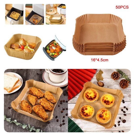 Büyük Boy Air Fryer Fritöz Pişirme Kağıdı 20 Adet Büyük Boy Air Fryer Fritöz Pişirme Kağıdı 20 Adet