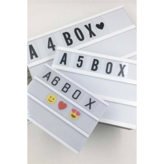 Lightbox Işıklı Pano A5 Lightbox Işıklı Pano A5