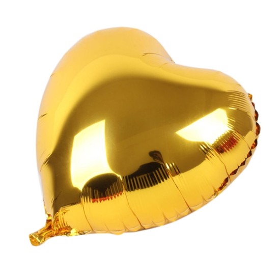 Altın Sarısı Kalp Folyo Balon 45 Cm. Altın Sarısı Kalp Folyo Balon 45 Cm.