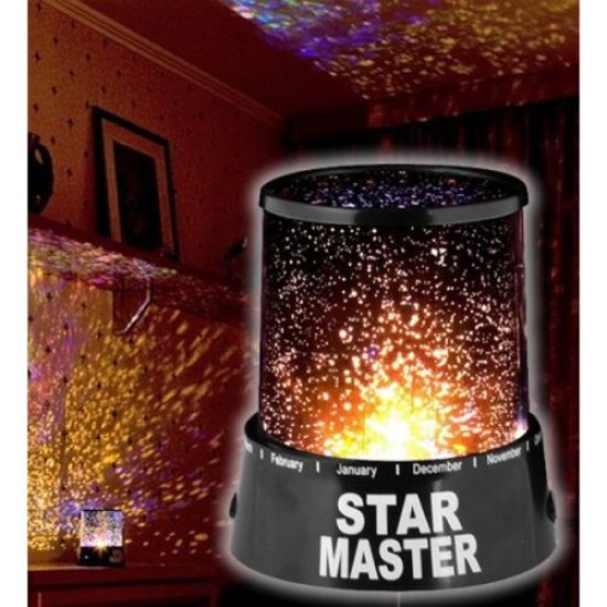 Duvara Işık Yıldız Yansıtan Star Master Gece Lambası Duvara Işık Yıldız Yansıtan Star Master Gece Lambası