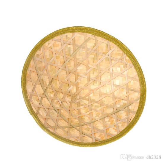 Naturel Renk Cambodia Kamboçyalı Vietnam Şapkası PVC Hasır Naturel Renk Cambodia Kamboçyalı Vietnam Şapkası PVC Hasır