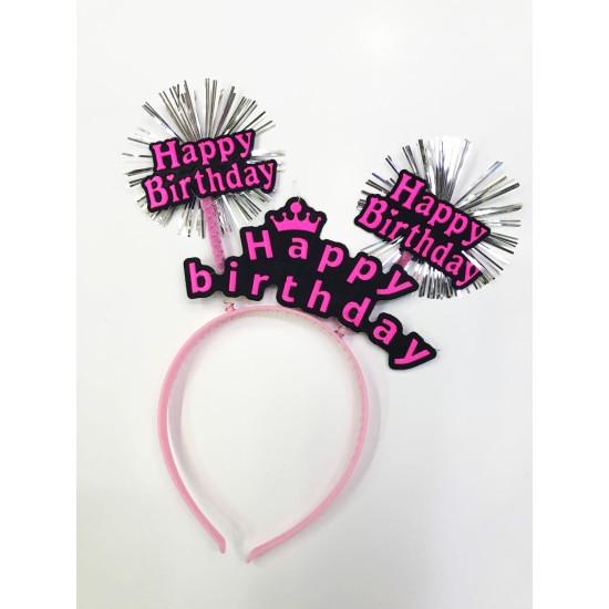 Happy Birthday Neon Renk Doğum Günü Tacı 12 Adet Happy Birthday Neon Renk Doğum Günü Tacı 12 Adet