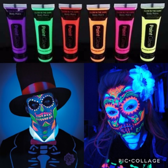 Glow Stick Boya Fosforlu Krem Boya 12 Adet Glow Stick Boya Fosforlu Krem Boya 12 Adet