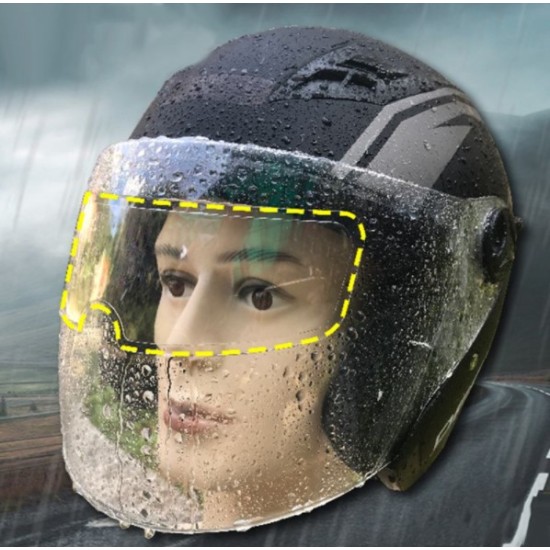Motosiklet Kaskı Yağmur Kaydırıcı Motosiklet Kaskı Yağmur Kaydırıcı