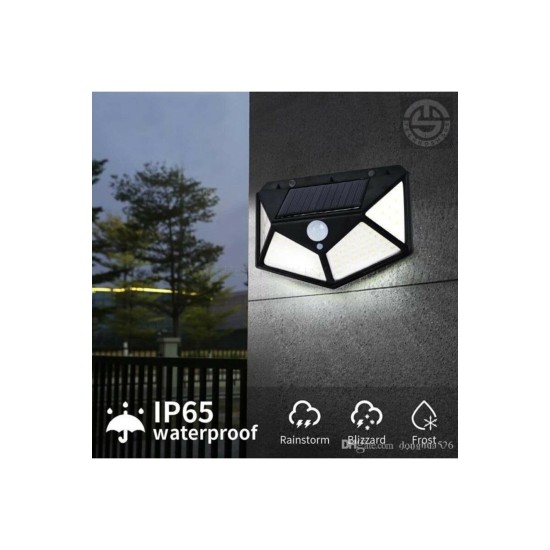 Solar Bahçe Aydınlatma Lambası 100 Led Solar Bahçe Aydınlatma Lambası 100 Led