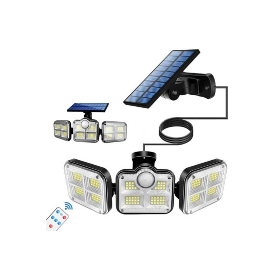 Uzaktan Kumandalı 122 Led Sensörlü Bahçe Lambası Uzaktan Kumandalı 122 Led Sensörlü Bahçe Lambası