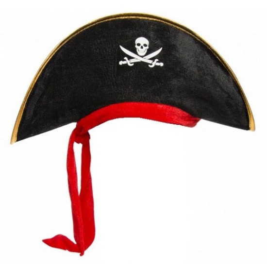 Jack Sparrow Çocuk Kadife Şapka Jack Sparrow Çocuk Kadife Şapka