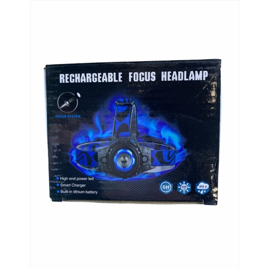 Kafa Feneri Şarjlı 200 Metre Menzilli Kafa Feneri Şarjlı 200 Metre Menzilli