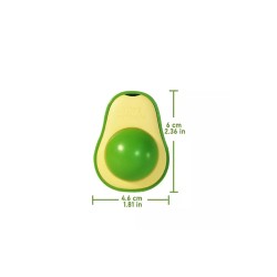 Avokado Tasarımlı Kedi Yalama Topu