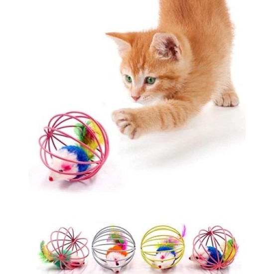 KAFESLI FARELI KEDI KÖPEK OYUN TOPU KAFESLI FARELI KEDI KÖPEK OYUN TOPU