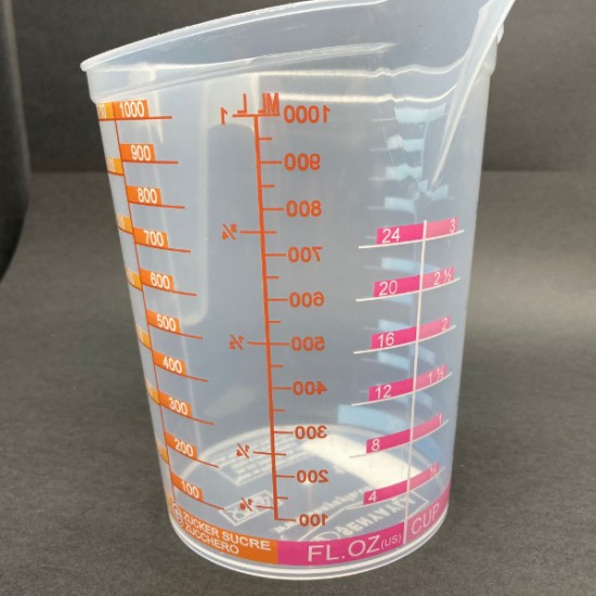 Özel Ölçü Kabı 1 Litre Özel Ölçü Kabı 1 Litre