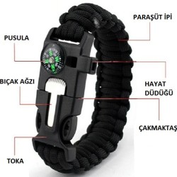 Çok Amaçlı Hayatta Kalma Bilekliği