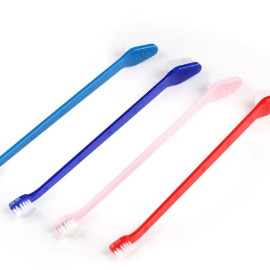 Plastik Köpek Diş Fırçası 4 Adet Plastik Köpek Diş Fırçası 4 Adet