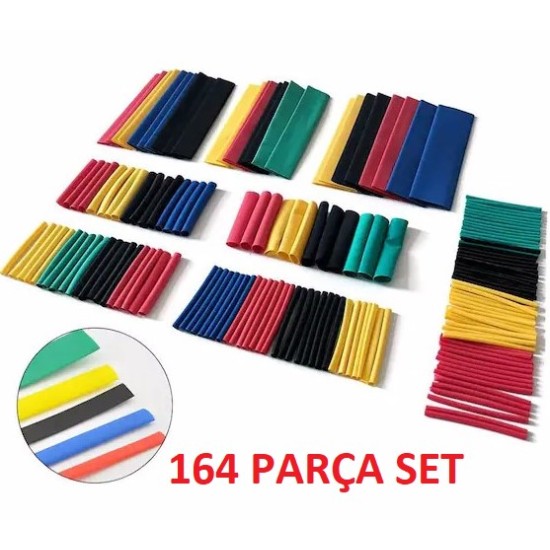 Kablo Koruyucu Makaron Seti 164 Parça Kablo Koruyucu Makaron Seti 164 Parça