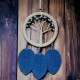 Rüya Kovan Hayat Ağacı Dream Catcher Mavi Rüya Kovan Hayat Ağacı Dream Catcher Mavi
