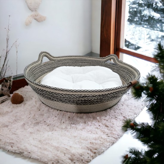 Decohandy 40 Cm Elyaflı Kedi Yatağı Decohandy 40 Cm Elyaflı Kedi Yatağı