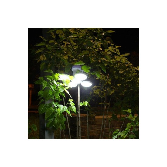 Solar Güneş Enerji Ve Usb Sarjlı 5 Kanatlı Bahçe Aydınlatma Led Askılı Pratik Kamp Lamba Solar Güneş Enerji Ve Usb Sarjlı 5 Kanatlı Bahçe Aydınlatma Led Askılı Pratik Kamp Lamba