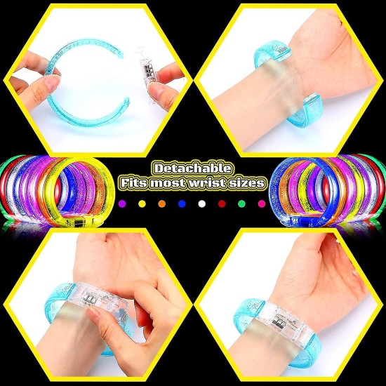 Led Işıklı Pilli Bileklik Led Işıklı Pilli Bileklik