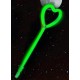 Kalp Şekili Glow Çubuk Seti 6 Adet Kalp Şekili Glow Çubuk Seti 6 Adet