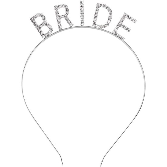Bekarlığa Veda Bride Tacı Gümüş Renk Bekarlığa Veda Bride Tacı Gümüş Renk