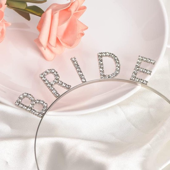 Bekarlığa Veda Bride Tacı Gümüş Renk Bekarlığa Veda Bride Tacı Gümüş Renk