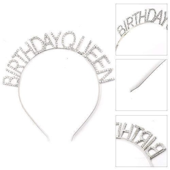 Birthday Queen Yazılı Kraliçe Taç Birthday Queen Yazılı Kraliçe Taç