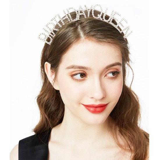 Birthday Queen Yazılı Kraliçe Taç Birthday Queen Yazılı Kraliçe Taç