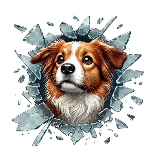 Fulcar Australian Shepherd Araç Stickerı Fulcar Australian Shepherd Araç Stickerı