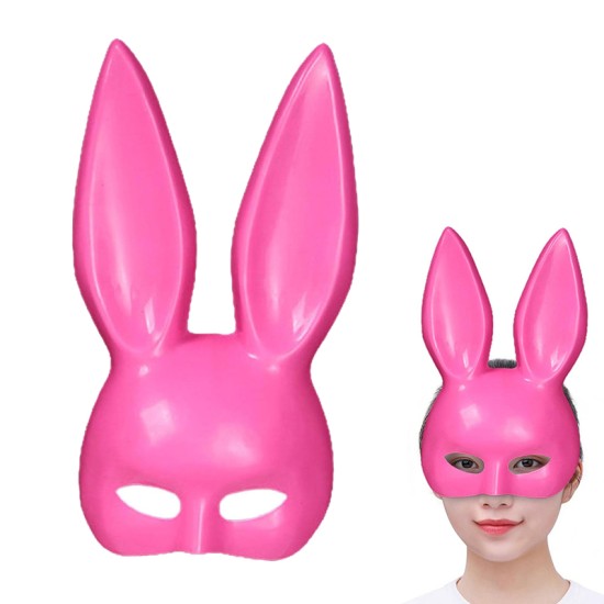 Pembe Renk Ekstra Lüks Uzun Tavşan Maskesi Pembe Renk Ekstra Lüks Uzun Tavşan Maskesi