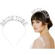 Gümüş Kaplama Kristal Taşlı Bride To Be Gelin Tacı Gümüş Kaplama Kristal Taşlı Bride To Be Gelin Tacı