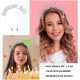 Kristal Taşlı Gümüş Birthday Girl Parti Tacı Kristal Taşlı Gümüş Birthday Girl Parti Tacı