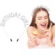 Kristal Taşlı Gümüş Birthday Girl Parti Tacı Kristal Taşlı Gümüş Birthday Girl Parti Tacı