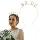 Altın Gold Renk Bekarlığa Veda Kristal Taş Bride Tacı İthal Altın Gold Renk Bekarlığa Veda Kristal Taş Bride Tacı İthal