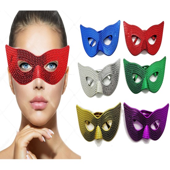 Metalize Parlak Maske Gözlüğü 6 Renk 6 Adet Metalize Parlak Maske Gözlüğü 6 Renk 6 Adet
