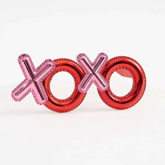 Kırmızı Renk Xoxo Yazılı Parti Gözlüğü Kırmızı Renk Xoxo Yazılı Parti Gözlüğü