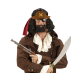 Kahve Şapkalı Pipolu Jack Sparrow Gözlüğü Kahve Şapkalı Pipolu Jack Sparrow Gözlüğü