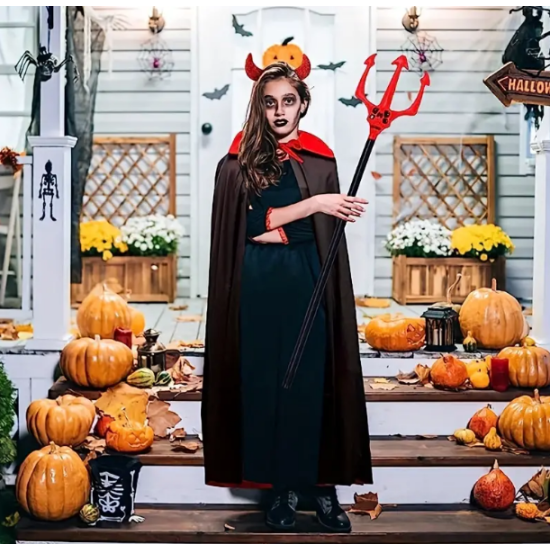 Kırmızı Renk Halloween Cadılar Bayramı Çatal Kırmızı Renk Halloween Cadılar Bayramı Çatal