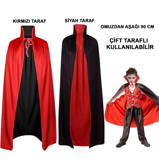Çift Taraflı Pelerin Çocuk Çift Taraflı Pelerin Çocuk