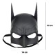 Siyah Çocuk Batman Maskesi Lastikli Siyah Çocuk Batman Maskesi Lastikli