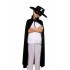 Çocuk Boy Zorro Pelerin + Şapka + Maske Kostüm Seti